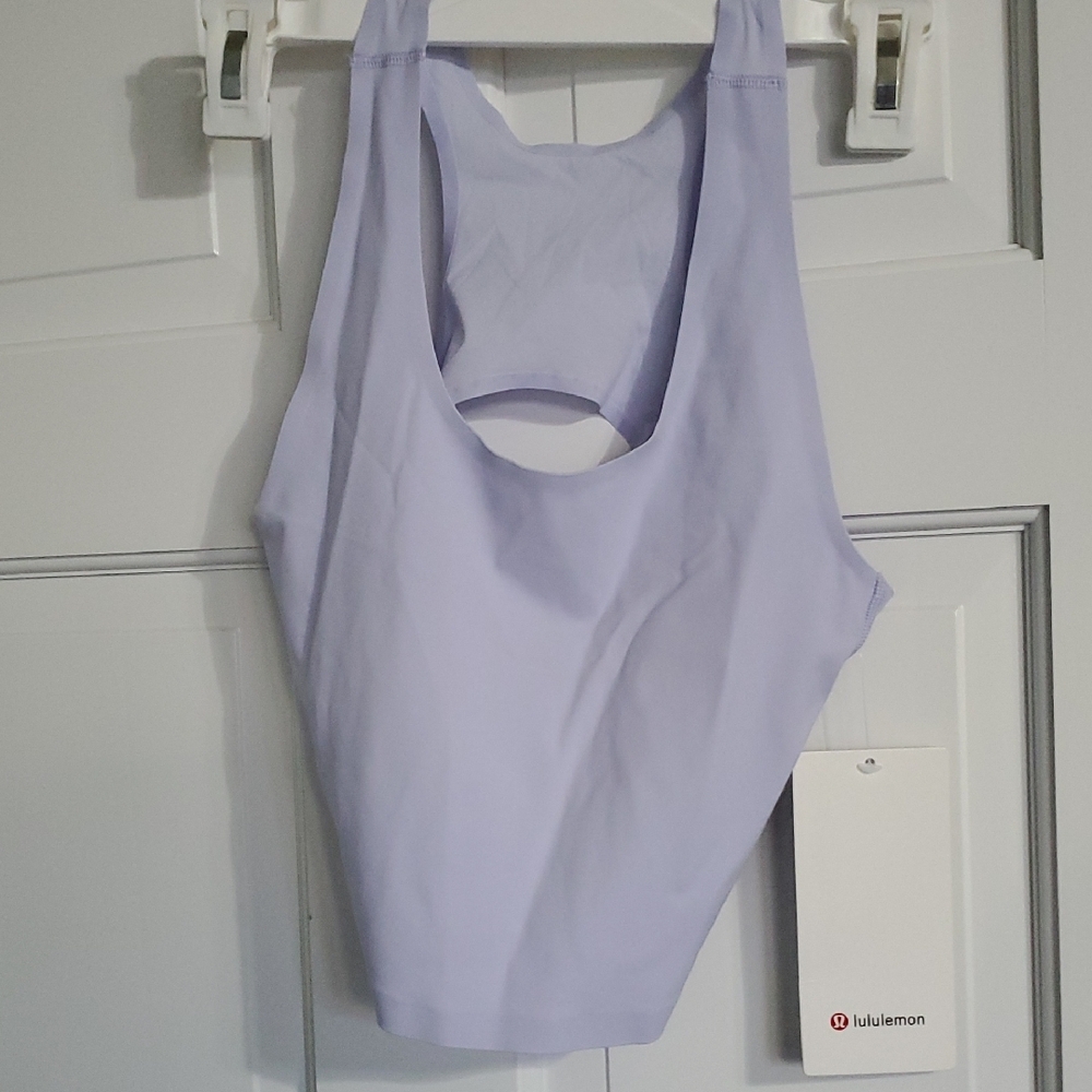 NWT Lululemon Fast And Free Light Tank Sz XXS Serene Blue